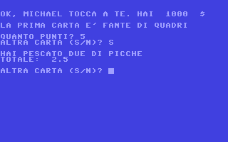 C64 GameBase Tavolo_del_Settemezzo Arnoldo_Mondadori_Editore/Computer_Club 1985