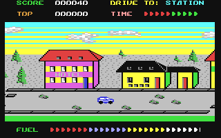 C64 GameBase Taxi_Driver Tronic_Verlag_GmbH/Computronic 1986