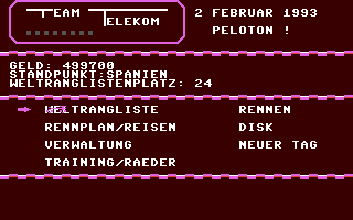 C64 GameBase Team_Telekom_Peloton PDPD_Software 1993