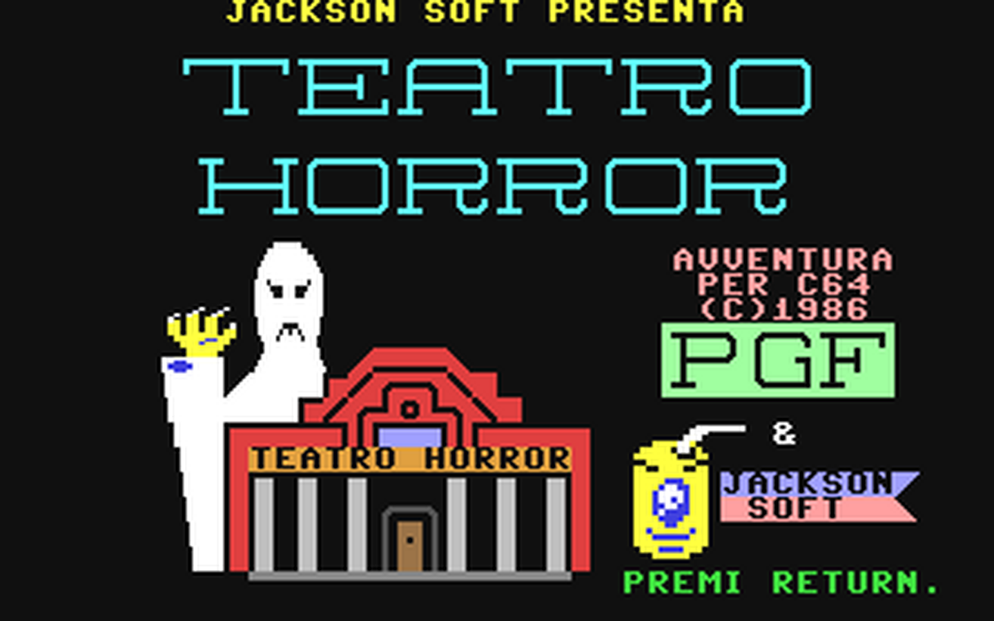 C64 GameBase Teatro_Horror Gruppo_Editoriale_Jackson 1986