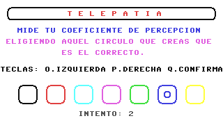 C64 GameBase Telepatia Grupo_de_Trabajo_Software_(GTS)_s.a./Commodore_Computer_Club