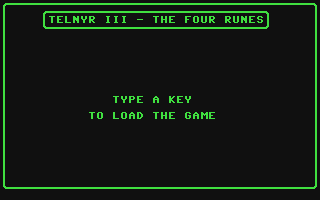 C64 GameBase Telnyr_III_-_The_Four_Runes (Public_Domain)