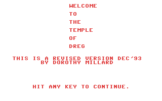 C64 GameBase Temple_of_Dreg 1993