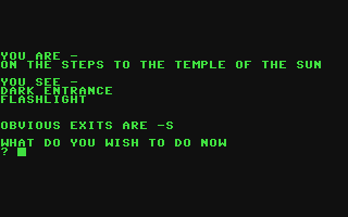 C64 GameBase Temple_of_the_Sun 80-Northwest_Publishing 1981