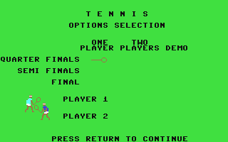 C64 GameBase Tennis Mantra_Software 1985