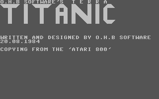 C64 GameBase Terra_Titanic OHB_Software 1984