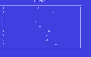 C64 GameBase Terza_Corsa Editsi_(Editoriale_per_le_scienze_informatiche)_S.r.l. 1985