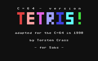C64 GameBase Tetris! (Public_Domain) 1990