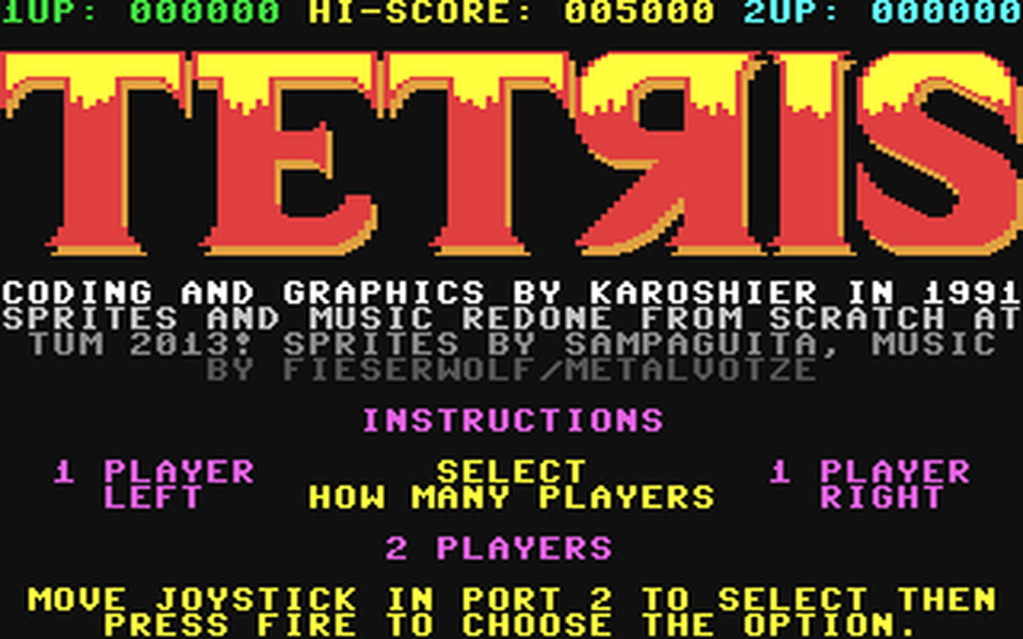 C64 GameBase Tetris (Public_Domain) 2013