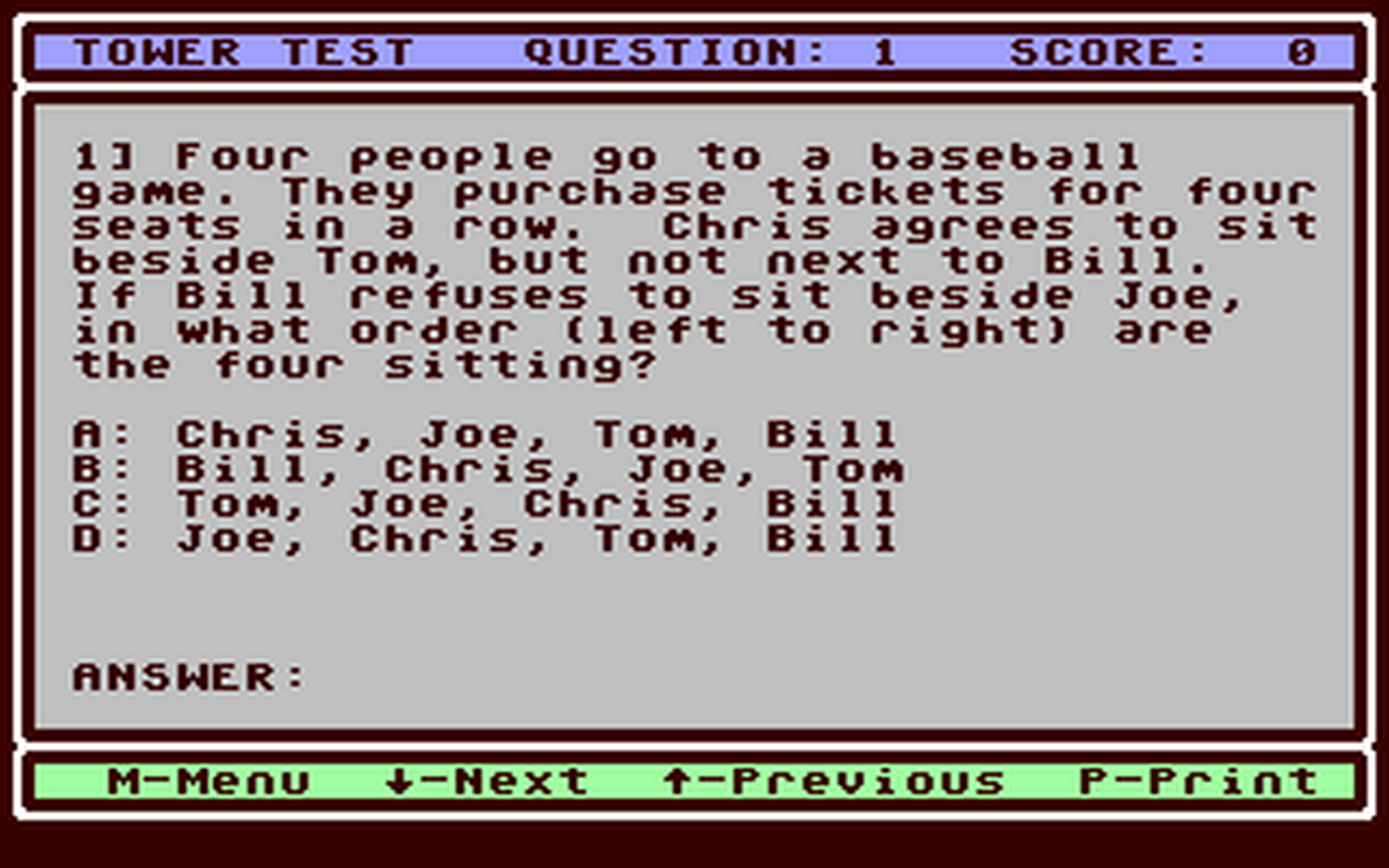 C64 GameBase Tower_Test,_The Loadstar/Softdisk_Publishing,_Inc. 1993