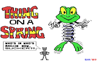 C64 GameBase Thing_on_a_Spring Gremlin_Graphics_Software_Ltd. 1985