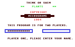 C64 GameBase Think_or_Swim_-_Plants Micrograms,_Inc. 1985