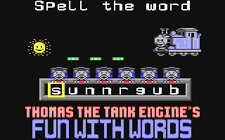C64 GameBase Thomas_the_Tank_Engine's_Fun_with_Words Alternative_Software 1990