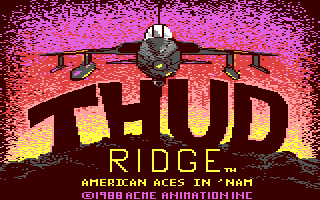 C64 GameBase Thud_Ridge_-_American_Aces_in_'Nam Three-Sixty_Pacific,_Inc. 1988