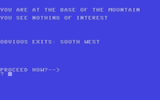 C64 GameBase Thunder_Mountain_Passage Virgin_Books 1985