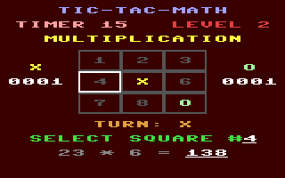 C64 GameBase Tic-Tac-Math RUN 1989