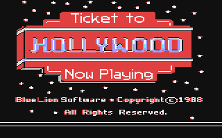 C64 GameBase Ticket_to_Hollywood Blue_Lion_Software 1988