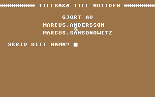 C64 GameBase Tillbaka_till_nutiden SYS_Public_Domain 1991