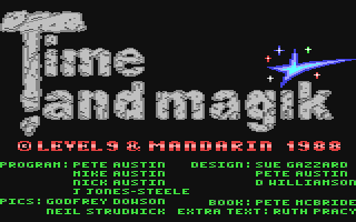 C64 GameBase Time_and_Magik Level_9_Computing/Mandarin 1988