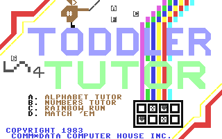 C64 GameBase Toddler_Tutor Comm*Data 1983
