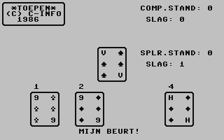 C64 GameBase Toepen Commodore_Info 1986