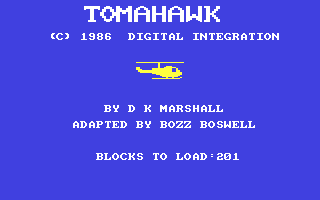 C64 GameBase Tomahawk Digital_Integration 1986