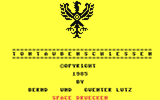 C64 GameBase Tontaubenschießen SVS_(Software_Vertrieb_Scholz) 1985