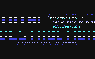 C64 GameBase Total_Destruction Binary_Zone_PD 1997