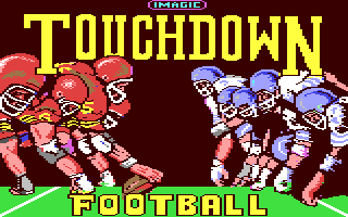C64 GameBase Touchdown_Football Electronic_Arts 1986
