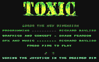 C64 GameBase Toxic The_New_Dimension_(TND) 2020