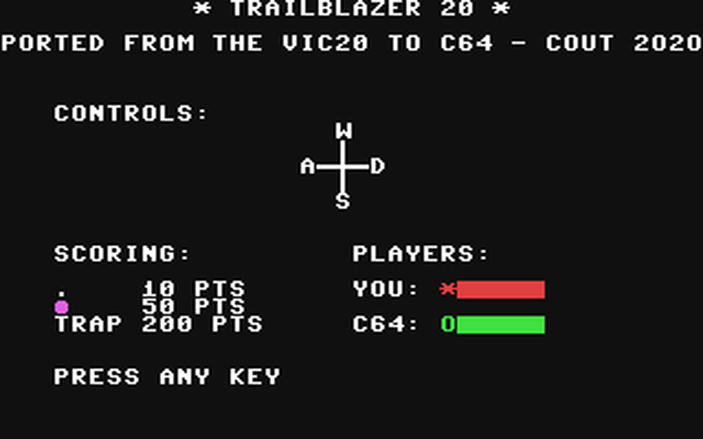 C64 GameBase Trailblazer_20 (Public_Domain) 2020