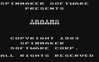 C64 GameBase Trains Spinnaker_Software 1983