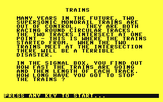 C64 GameBase Trains Guild_Publishing/Newtech_Publishing_Ltd. 1984