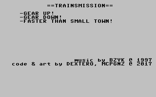 C64 GameBase Trainsmission (Public_Domain) 2017