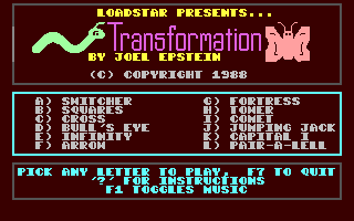 C64 GameBase Transformation Loadstar/Softdisk_Publishing,_Inc. 1988