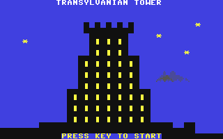 C64 GameBase Transylvanian_Tower Richard_Shepherd_Software_Ltd. 1984