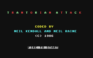 C64 GameBase Trantorian_Attack Quantum_Logic_Systems 1986