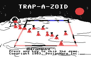 C64 GameBase Trap-a-Zoid DesignWare,_Inc. 1983