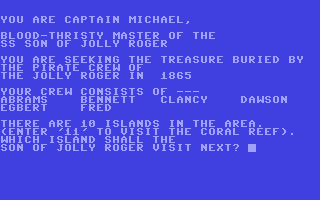 C64 GameBase Treasure_Hunt dilithium_Press 1984