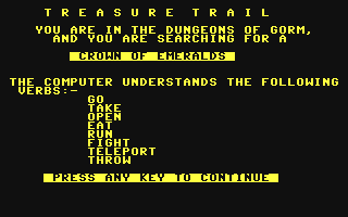 C64 GameBase Treasure_Trail_Enhanced Pan_Books/Personal_Computer_News 1984