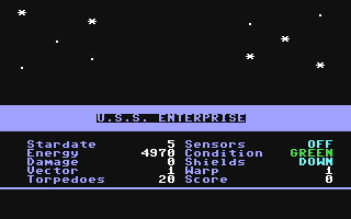 C64 GameBase Trekstar PCW_(Personal_Computer_World)/Century_Communications_Ltd. 1984