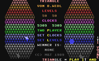 C64 GameBase Triangle Markt_&_Technik/64'er 1990