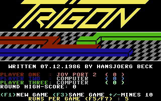 C64 GameBase Trigon Markt_&_Technik/64'er 1987