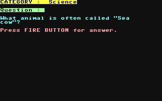C64 GameBase Trivia_Quest! ShareData,_Inc. 1987