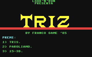 C64 GameBase Triz Gruppo_Editoriale_Jackson/Super_Commodore 1990
