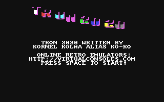 C64 GameBase Tron_2020 (Public_Domain) 2019
