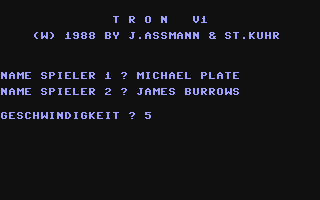 C64 GameBase Tron_v1 Markt_&_Technik/64'er 1989