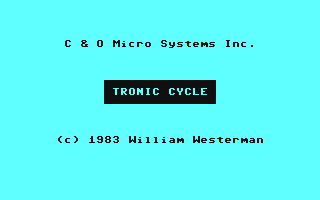 C64 GameBase Tronic_Cycle C&O_Micro_Systems,_Inc. 1983