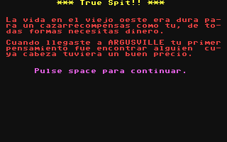 C64 GameBase True_Spit Argus_Press_Software_(APS)/64_Tape_Computing 1984
