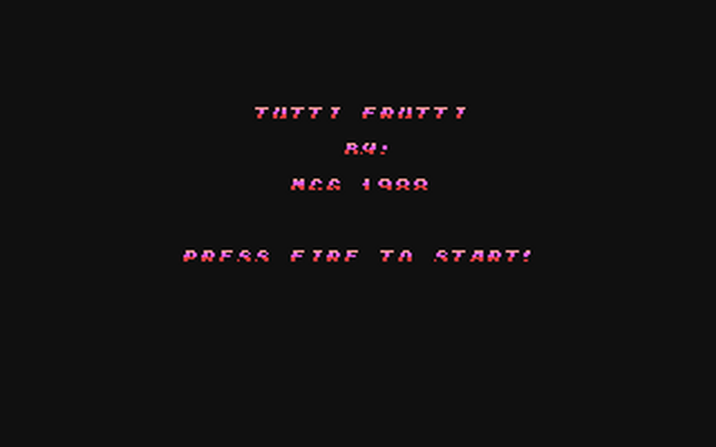 C64 GameBase Tutti_Frutti (Created_with_SEUCK) 1988